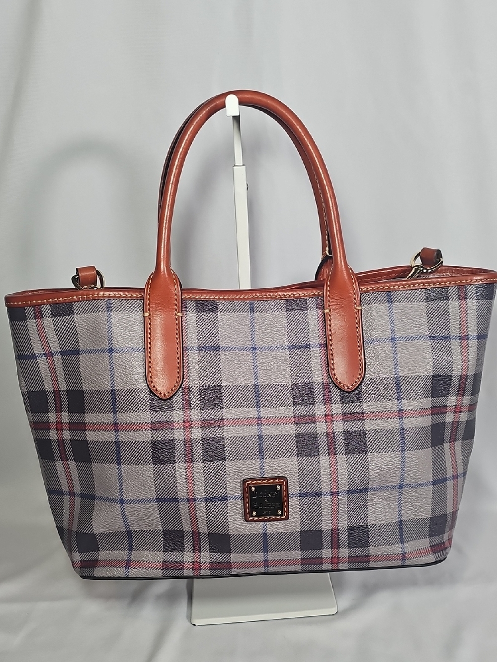 Dooney & Bourke Harding Brielle Plaid Satchel